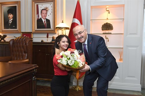 Engelli Sporculardan Vali Köşger’e Ziyaret